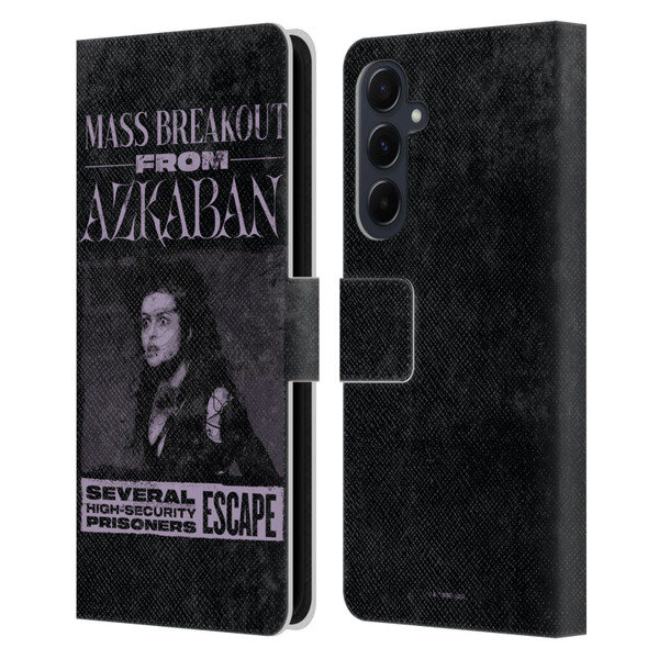 Harry Potter Dementors Kiss Breakout From Azkaban Leather Book Wallet Case Cover For Samsung Galaxy A55 5G