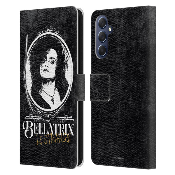 Harry Potter Dementors Kiss Bellatrix Lestrange Leather Book Wallet Case Cover For Samsung Galaxy M54 5G