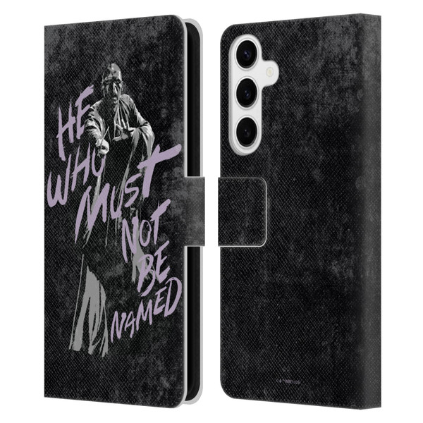 Harry Potter Dementors Kiss Voldemort Leather Book Wallet Case Cover For Samsung Galaxy S24+ 5G