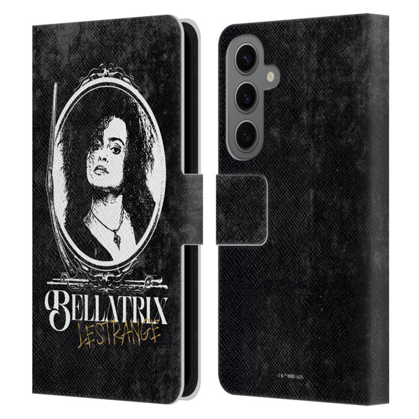 Harry Potter Dementors Kiss Bellatrix Lestrange Leather Book Wallet Case Cover For Samsung Galaxy S25