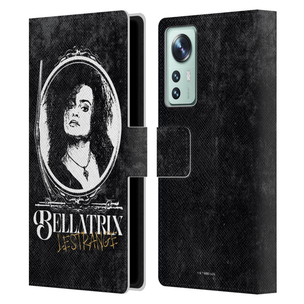 Harry Potter Dementors Kiss Bellatrix Lestrange Leather Book Wallet Case Cover For Xiaomi 12