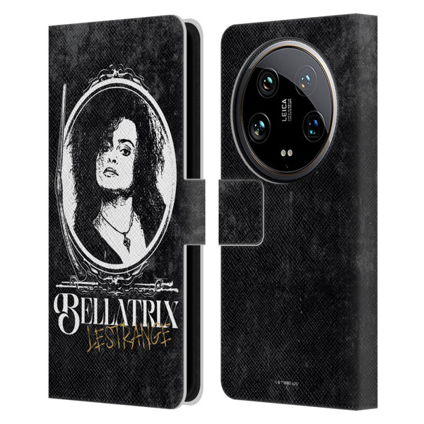 Harry Potter Dementors Kiss Bellatrix Lestrange Leather Book Wallet Case Cover For Xiaomi 14 Ultra