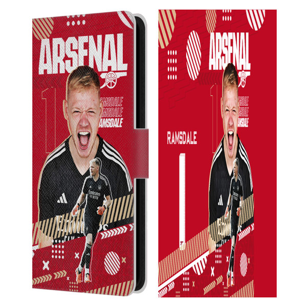 Arsenal FC 2023/24 First Team Aaron Ramsdale Leather Book Wallet Case Cover For Samsung Galaxy S23 FE 5G Arsenal FC 2023/24 First Team Aaron Ramsdale Leather Book Wallet Case Cover For Samsung Galaxy S23 FE 5G
