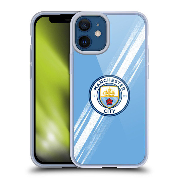 Manchester City Man City FC 2025/26 Badge Kit Home Soft Gel Case for Apple iPhone 12 Mini