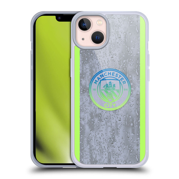 Manchester City Man City FC 2025/26 Badge Kit Third Soft Gel Case for Apple iPhone 13