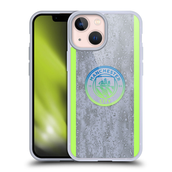 Manchester City Man City FC 2025/26 Badge Kit Third Soft Gel Case for Apple iPhone 13 Mini