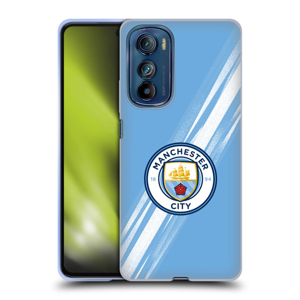 Manchester City Man City FC 2025/26 Badge Kit Home Soft Gel Case for Motorola Edge 30