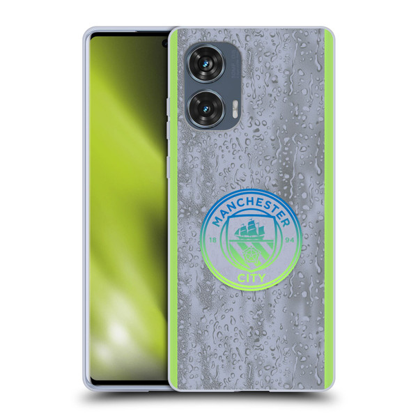 Manchester City Man City FC 2025/26 Badge Kit Third Soft Gel Case for Motorola Edge 50 Fusion