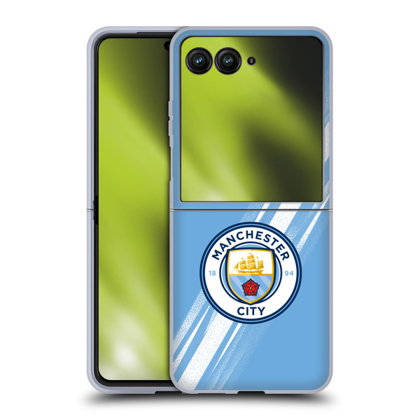 Manchester City Man City FC 2025/26 Badge Kit Home Soft Gel Case for Motorola Razr 50 Ultra Manchester City Man City FC 2025/26 Badge Kit Home Soft Gel Case for Motorola Razr 50 Ultra