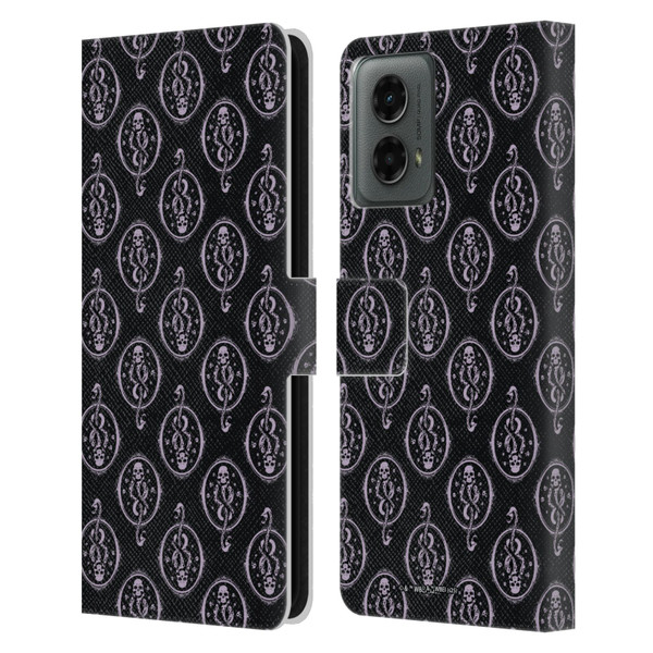 Harry Potter Dementors Kiss Death Eater Pattern Leather Book Wallet Case Cover For Motorola Moto G (2024)