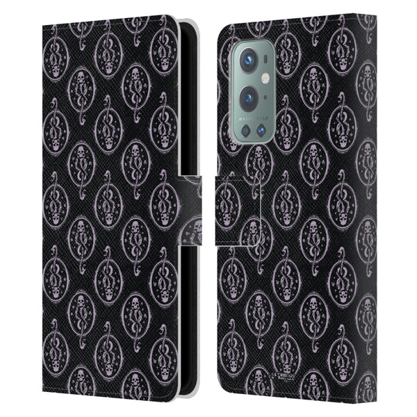 Harry Potter Dementors Kiss Death Eater Pattern Leather Book Wallet Case Cover For OnePlus 9