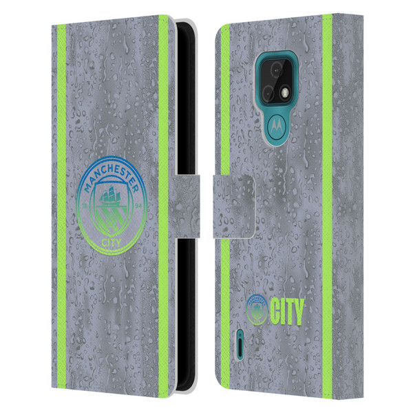 Manchester City Man City FC 2025/26 Badge Kit Third Leather Book Wallet Case Cover For Motorola Moto E7 Manchester City Man City FC 2025/26 Badge Kit Third Leather Book Wallet Case Cover For Motorola Moto E7