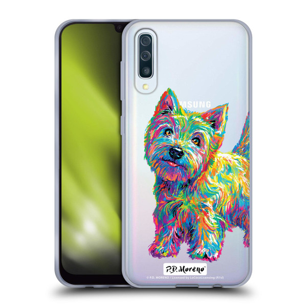 P.D. Moreno Animals II Marvin The Westie Dog Soft Gel Case for Samsung Galaxy A50/A30s (2019)