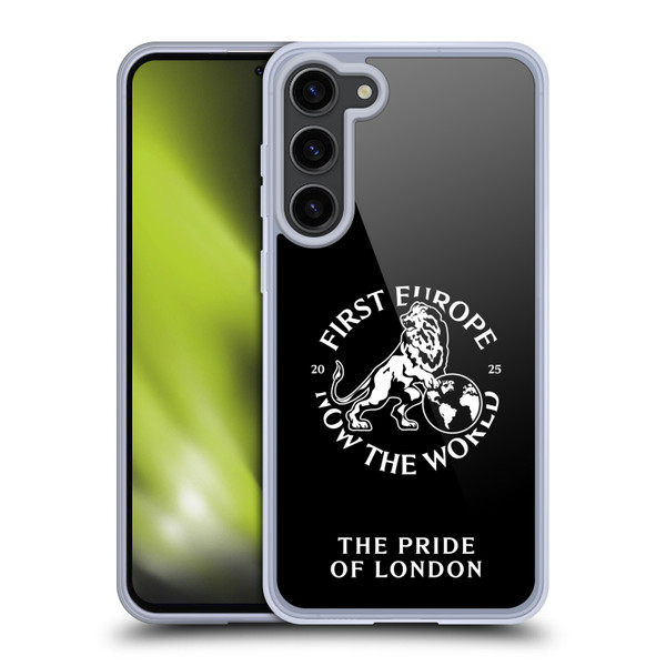 Chelsea Football Club 2025 World Champions The Pride of London Soft Gel Case for Samsung Galaxy S23+ 5G
