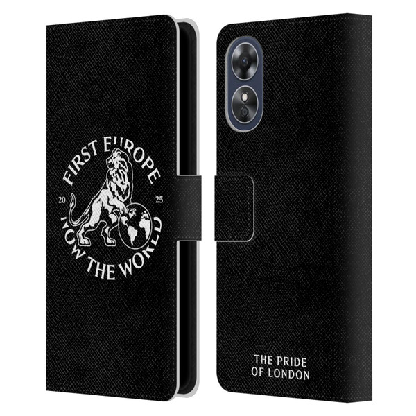 Chelsea Football Club 2025 World Champions The Pride of London Leather Book Wallet Case Cover For OPPO A17