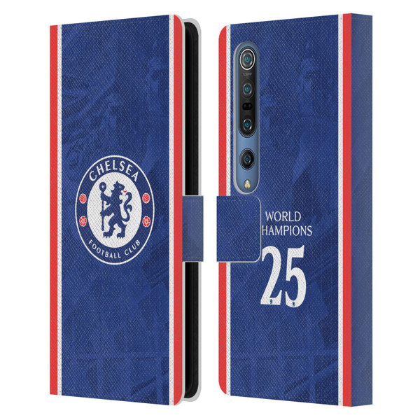 Chelsea Football Club 2025 World Champions Home Kit Leather Book Wallet Case Cover For Xiaomi Mi 10 5G / Mi 10 Pro 5G Chelsea Football Club 2025 World Champions Home Kit Leather Book Wallet Case Cover For Xiaomi Mi 10 5G / Mi 10 Pro 5G