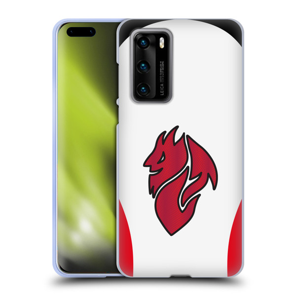 AC Milan 2025/26 Crest Kit Away Soft Gel Case for Huawei P40 5G