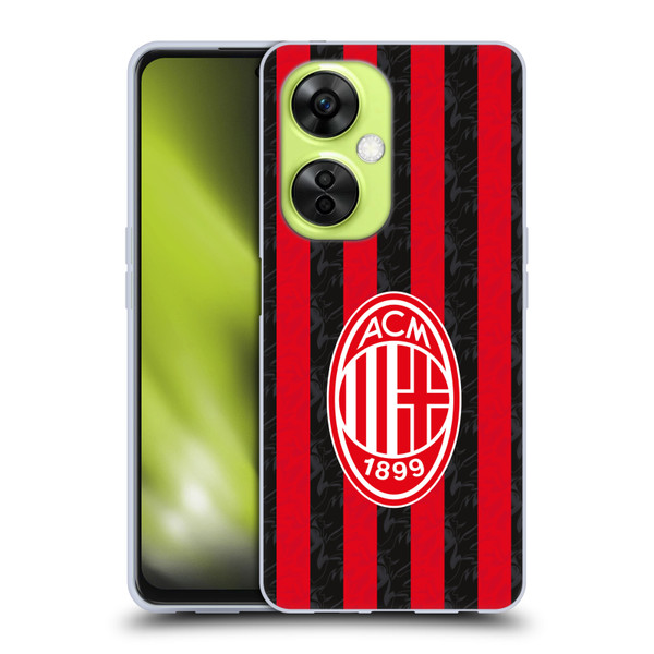 AC Milan 2025/26 Crest Kit Home Soft Gel Case for OnePlus Nord CE 3 Lite 5G AC Milan 2025/26 Crest Kit Home Soft Gel Case for OnePlus Nord CE 3 Lite 5G