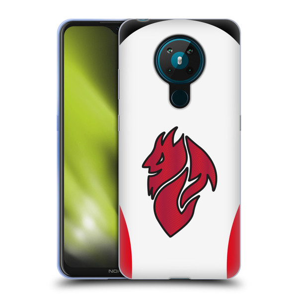 AC Milan 2025/26 Crest Kit Away Soft Gel Case for Nokia 5.3