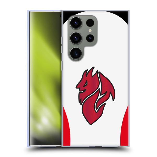 AC Milan 2025/26 Crest Kit Away Soft Gel Case for Samsung Galaxy S24 Ultra 5G