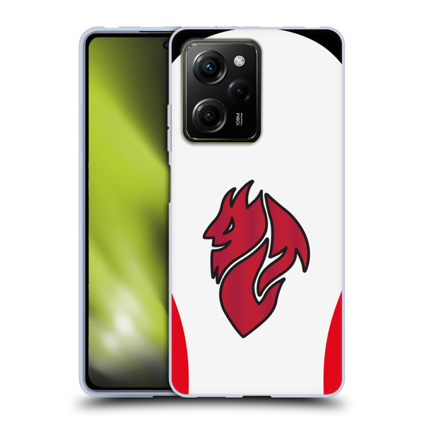 AC Milan 2025/26 Crest Kit Away Soft Gel Case for Xiaomi Redmi Note 12 Pro 5G