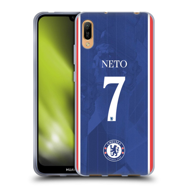Chelsea Football Club 2025/26 Players Home Kit Pedro Neto Soft Gel Case for Huawei Y6 Pro (2019) Chelsea Football Club 2025/26 Players Home Kit Pedro Neto Soft Gel Case for Huawei Y6 Pro (2019)