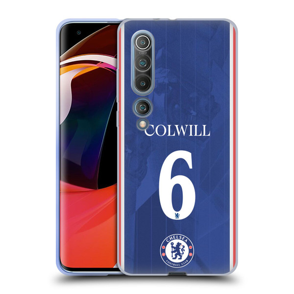 Chelsea Football Club 2025/26 Players Home Kit Levi Colwill Soft Gel Case for Xiaomi Mi 10 5G / Mi 10 Pro 5G