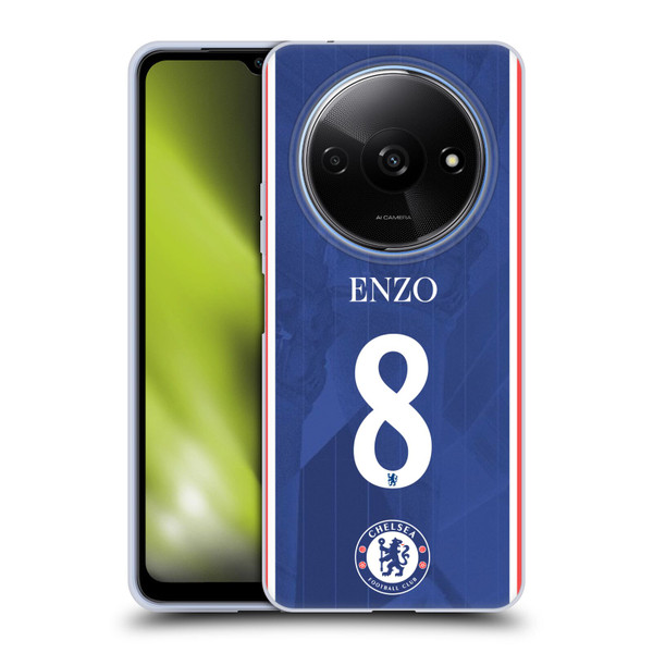 Chelsea Football Club 2025/26 Players Home Kit Enzo Fernández Soft Gel Case for Xiaomi Redmi A3