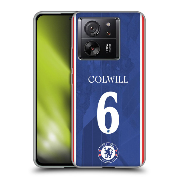 Chelsea Football Club 2025/26 Players Home Kit Levi Colwill Soft Gel Case for Xiaomi 13T 5G / 13T Pro 5G