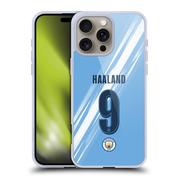 Manchester City Man City FC 2025/26 Players Home Kit Erling Haaland Soft Gel Case for Apple iPhone 16 Pro Max Manchester City Man City FC 2025/26 Players Home Kit Erling Haaland Soft Gel Case for Apple iPhone 16 Pro Max