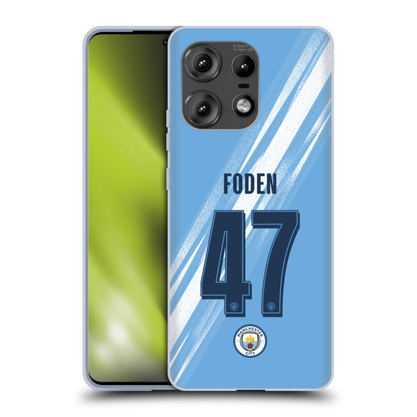 Manchester City Man City FC 2025/26 Players Home Kit Phil Foden Soft Gel Case for Motorola Edge 50 Pro Manchester City Man City FC 2025/26 Players Home Kit Phil Foden Soft Gel Case for Motorola Edge 50 Pro