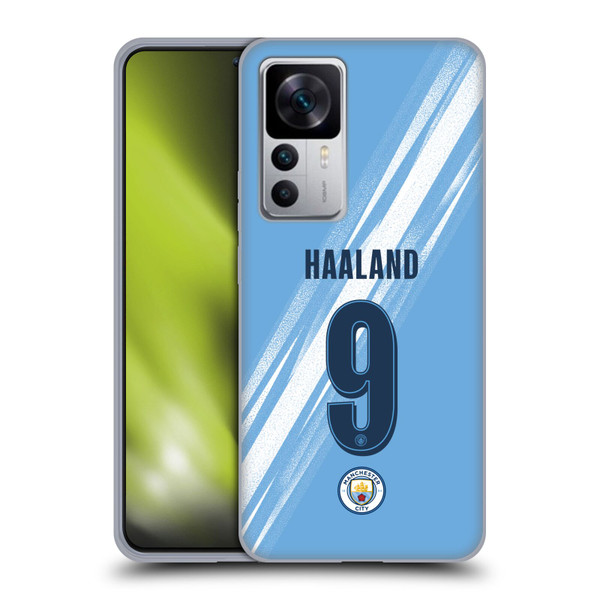 Manchester City Man City FC 2025/26 Players Home Kit Erling Haaland Soft Gel Case for Xiaomi 12T 5G / 12T Pro 5G / Redmi K50 Ultra 5G