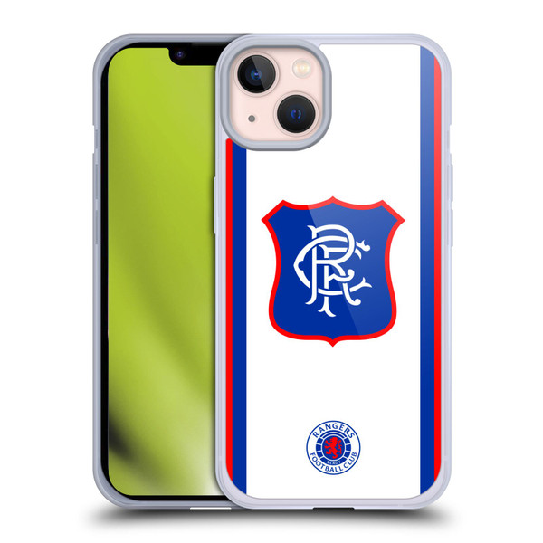 Rangers FC 2025/26 Kit Away Soft Gel Case for Apple iPhone 13
