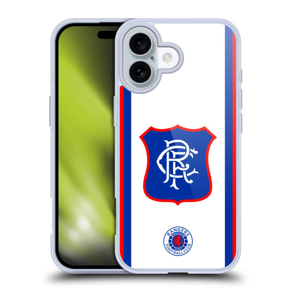 Rangers FC 2025/26 Kit Away Soft Gel Case for Apple iPhone 16