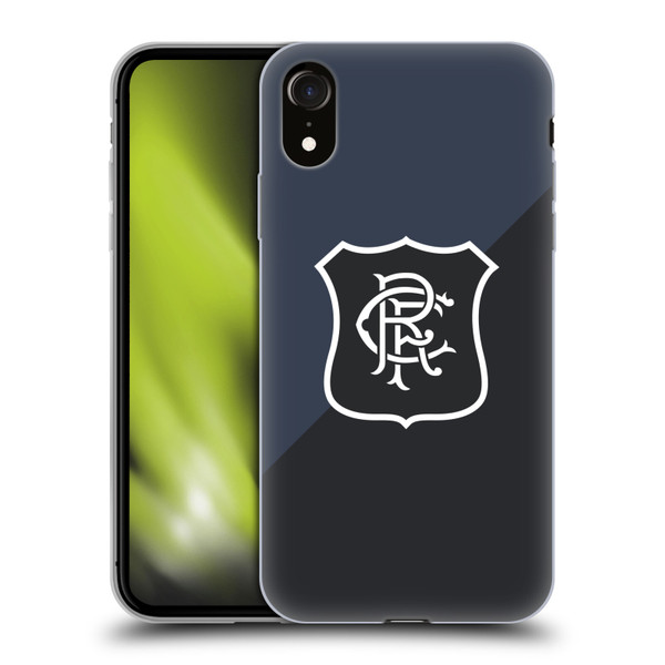 Rangers FC 2025/26 Kit Third Soft Gel Case for Apple iPhone XR