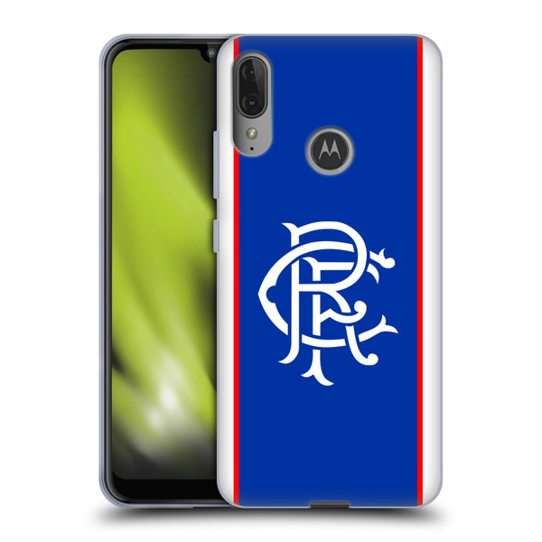 Rangers FC 2025/26 Kit Home Soft Gel Case for Motorola Moto E6 Plus