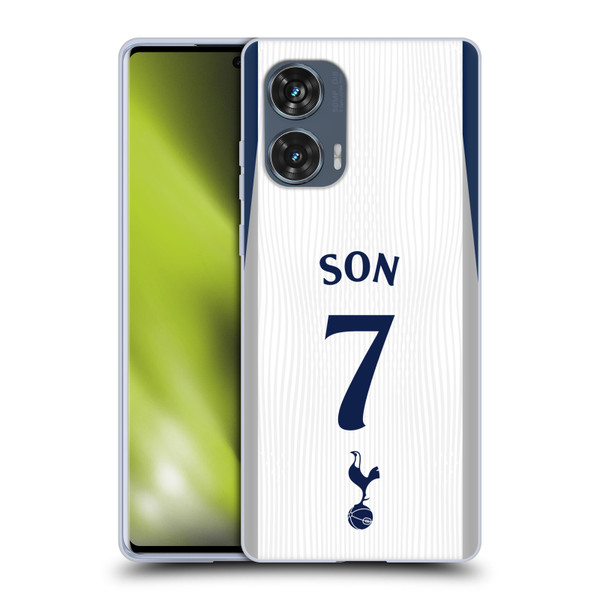 Tottenham Hotspur F.C. 2025/26 Players Home Kit Son Heung-Min Soft Gel Case for Motorola Edge 50 Fusion Tottenham Hotspur F.C. 2025/26 Players Home Kit Son Heung-Min Soft Gel Case for Motorola Edge 50 Fusion