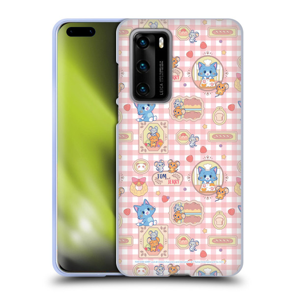 Tom and Jerry Gokko Graphics Baking Pattern Soft Gel Case for Huawei P40 5G