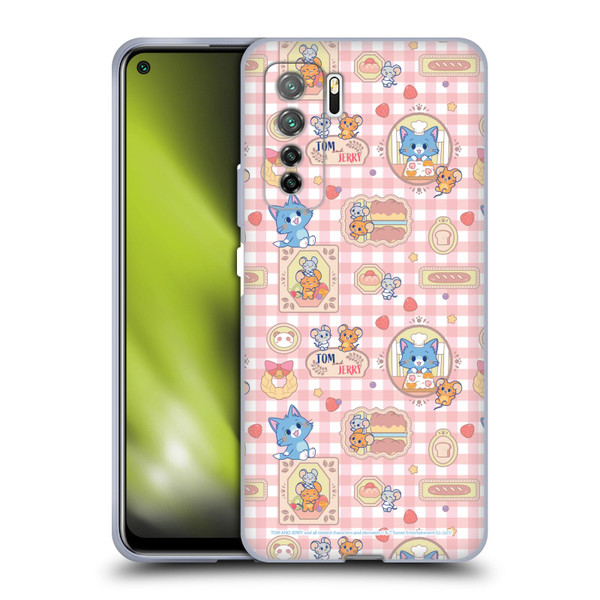 Tom and Jerry Gokko Graphics Baking Pattern Soft Gel Case for Huawei Nova 7 SE/P40 Lite 5G