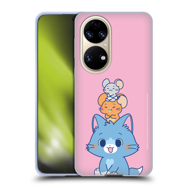 Tom and Jerry Gokko Graphics Characters Soft Gel Case for Huawei P50