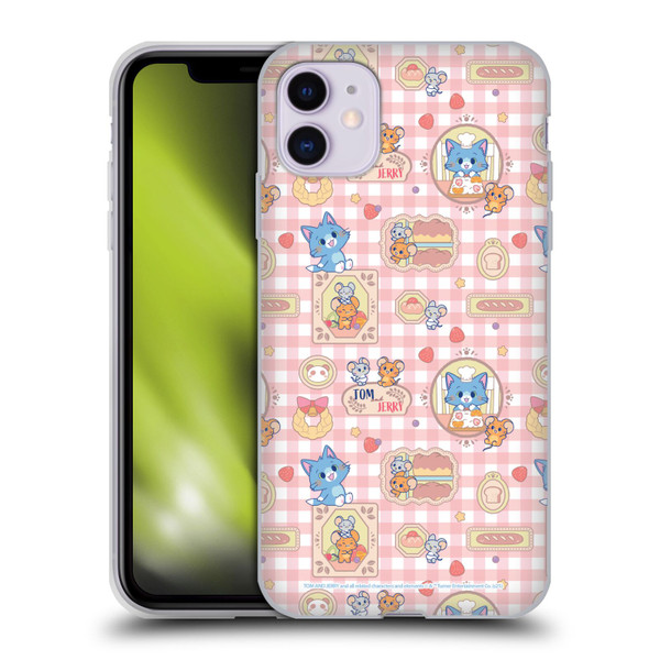 Tom and Jerry Gokko Graphics Baking Pattern Soft Gel Case for Apple iPhone 11