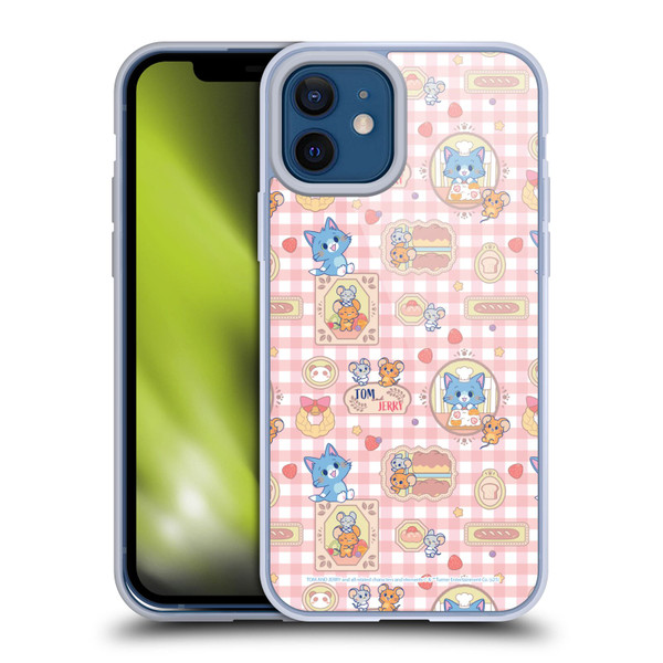 Tom and Jerry Gokko Graphics Baking Pattern Soft Gel Case for Apple iPhone 12 / iPhone 12 Pro