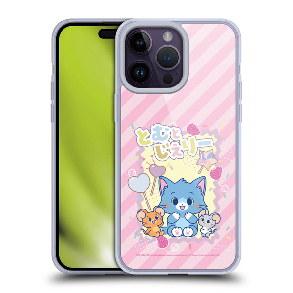 Tom and Jerry Gokko Graphics Character Art Soft Gel Case for Apple iPhone 14 Pro Max