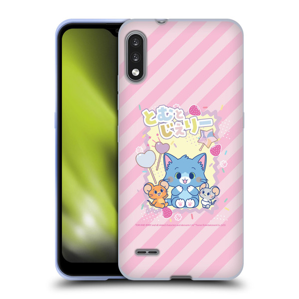 Tom and Jerry Gokko Graphics Character Art Soft Gel Case for LG K22