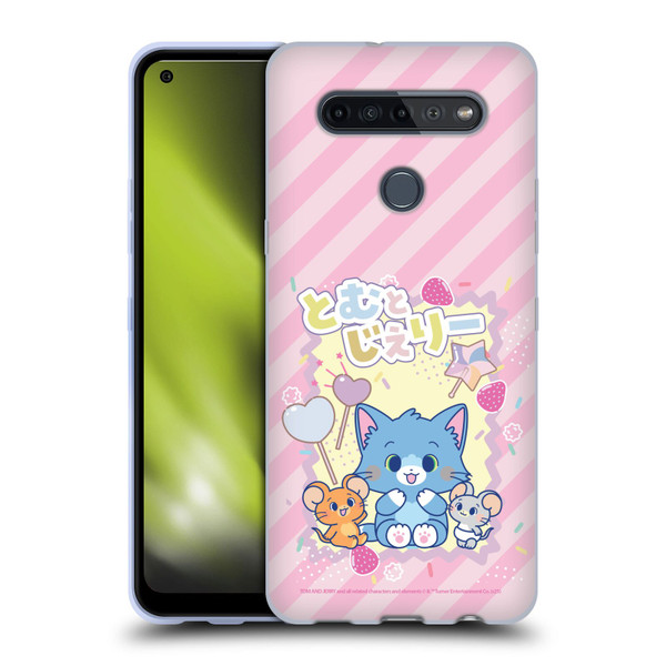 Tom and Jerry Gokko Graphics Character Art Soft Gel Case for LG K51S