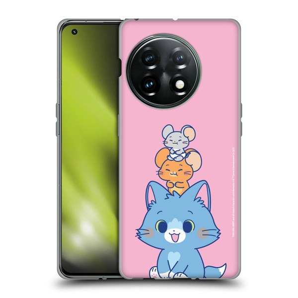 Tom and Jerry Gokko Graphics Characters Soft Gel Case for OnePlus 11 5G