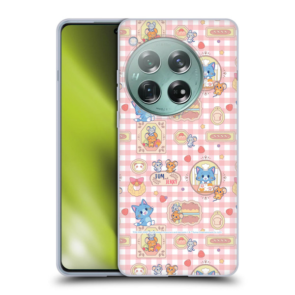 Tom and Jerry Gokko Graphics Baking Pattern Soft Gel Case for OnePlus 12