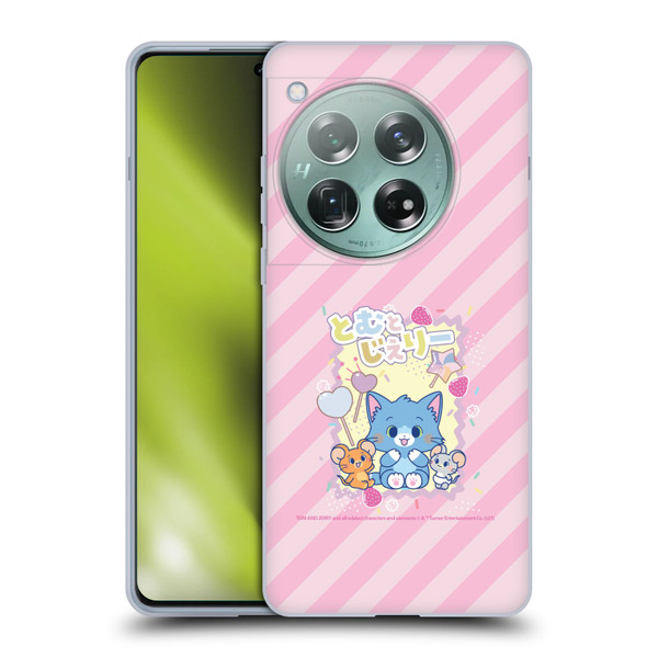 Tom and Jerry Gokko Graphics Character Art Soft Gel Case for OnePlus 12