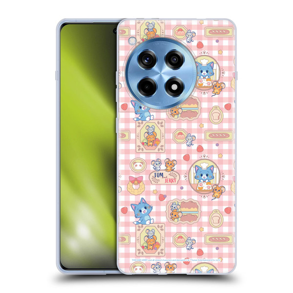 Tom and Jerry Gokko Graphics Baking Pattern Soft Gel Case for OnePlus 12R