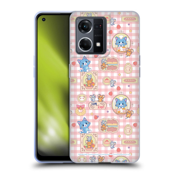 Tom and Jerry Gokko Graphics Baking Pattern Soft Gel Case for OPPO Reno8 4G